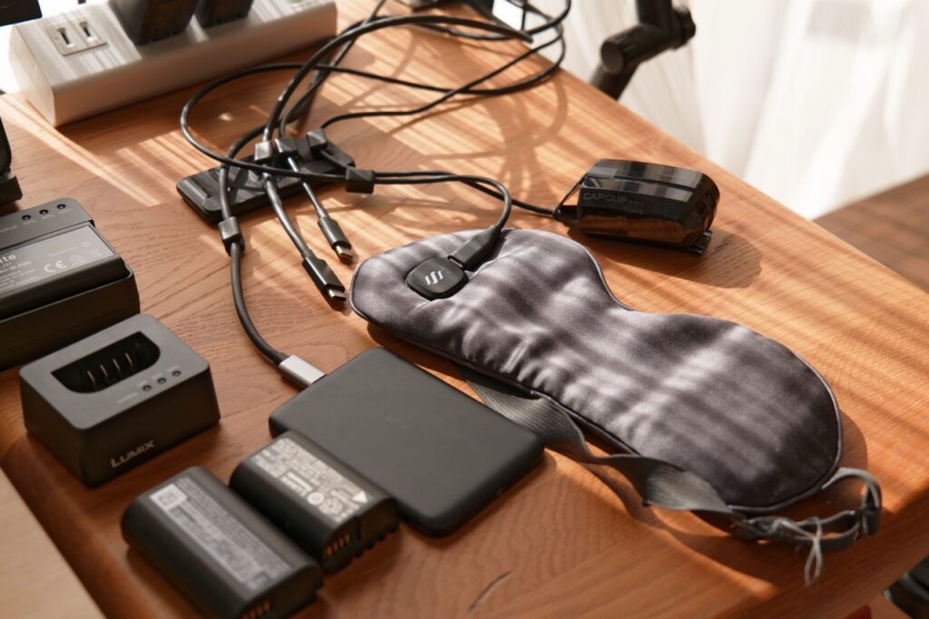 充電ステーションで充電